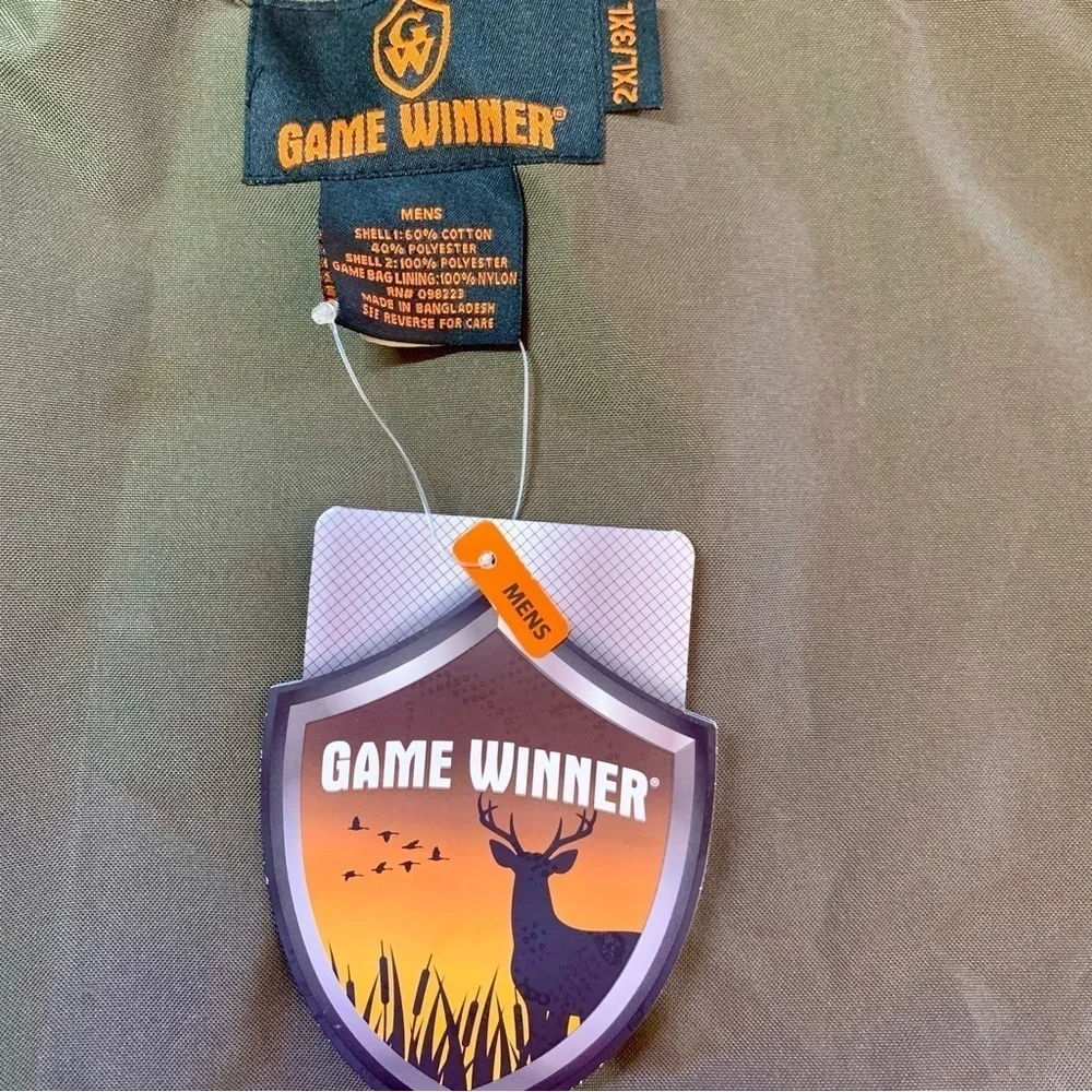 🦌 Academy Game Winner Hunting Vest, Sz 2XL, NWT - Picture 6 of 6
